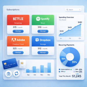 Subscription Management Dashboard