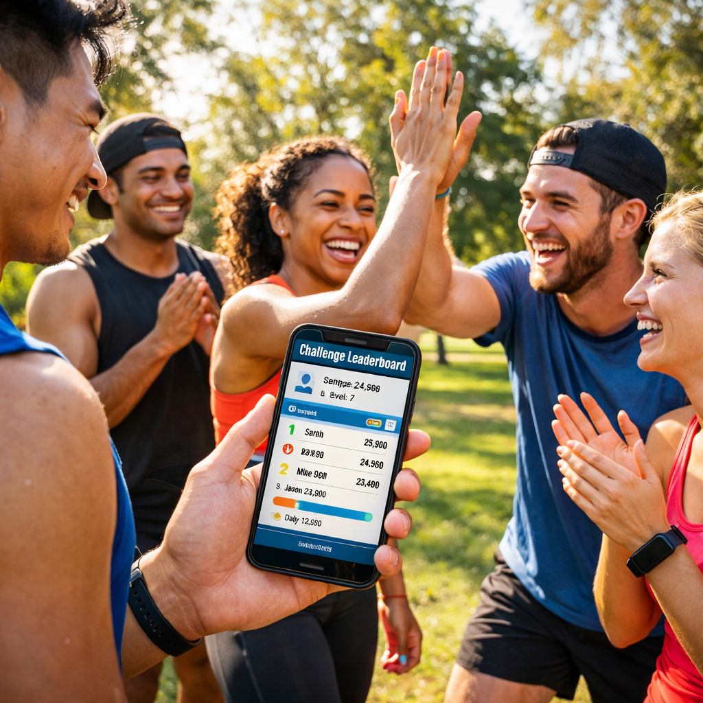 Social Fitness Challenge App