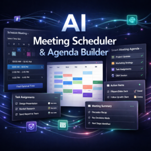 MeetFlow - AI Meeting Scheduler & Agenda Builder